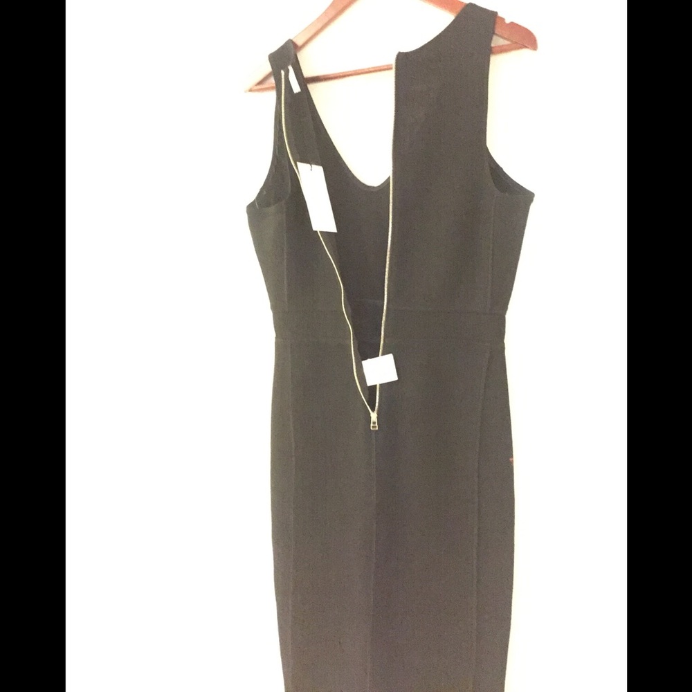 Faith Connexion V-neck Jersey Black Dress - Picture 7 of 9